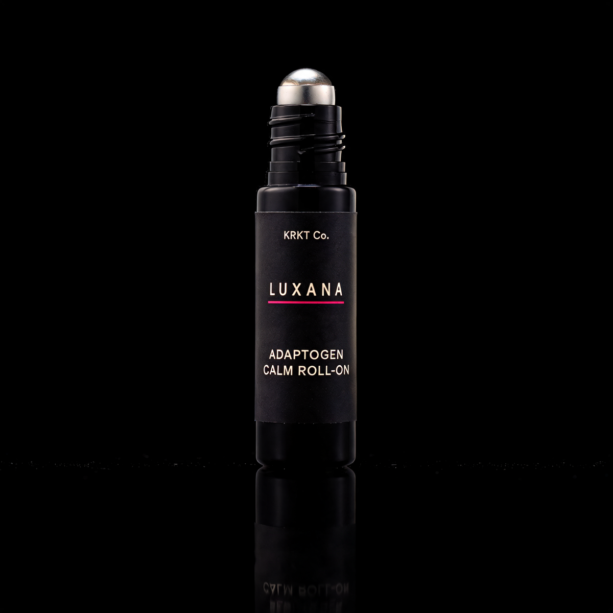 KRKT Co. LUXANA adaptogen calm roll on mockup