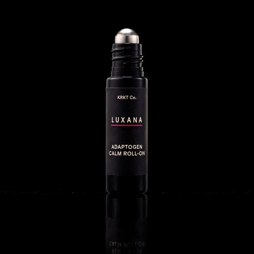KRKT Co. LUXANA adaptogen calm roll on mockup
